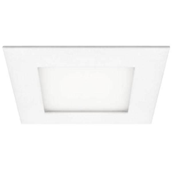 6" 12 watt 120 volt 3000K Dimmable LED Square Downlight